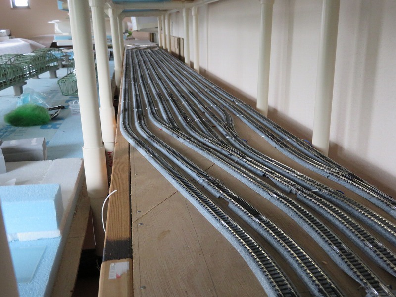 ヤード　線路　鉄道模型